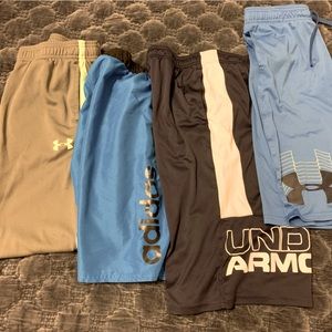Youth XL lot, athletic shorts(under Armour) and pants.